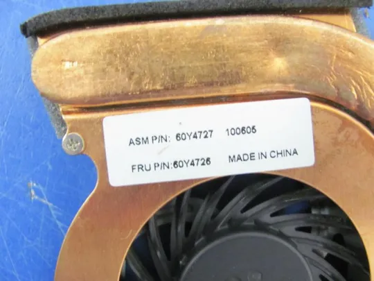 №233-16 система охолодження 60Y4726 3LGC1TALV10 для LENOVO L512 L510, L512, SL510 оригінал З аукціону