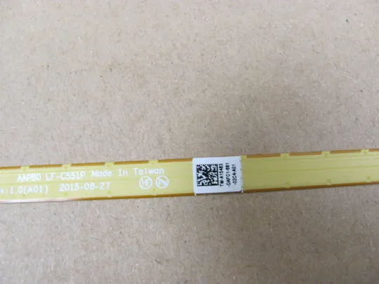 635-13 плата сканер відбитку AAPB0 LF-C551P A15483 для Dell Precision 7710 M7710 оригінал Інтернет-аукціон