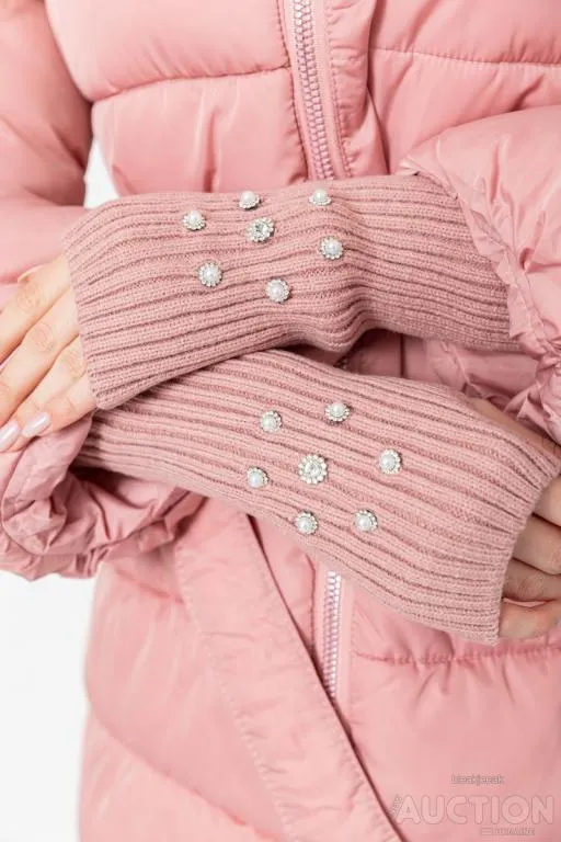 Куртка женская однотонная, цвет розовый, 131R5219 Де купити
