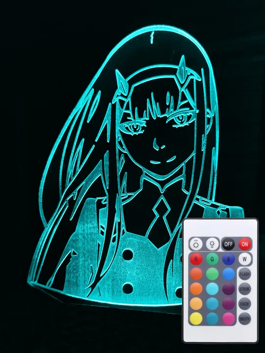 Акриловий світильник-нічник з пультом 16 кольорів Зеро Ту 4 tty-n000882 Ціна