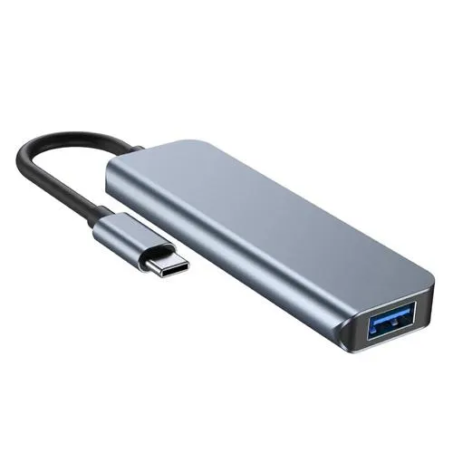 Купити USB 3.1 Type-C хаб разветвитель на 4x USB 3.0/USB 2.0, BC1.2, металл