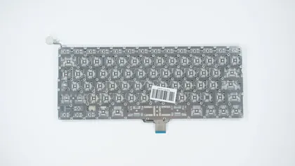 фото, Клавіатура для ноутбука APPLE (MacBook Pro: A1278 (2008)) rus, black, BIG Enter