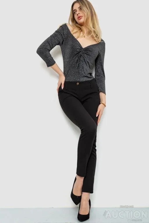 Купити Боди нарядное, цвет черный, 244R100