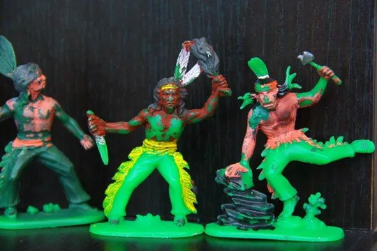 индейцы 55-60мм JEAN HOEFLER ФРГ набор Інтернет-аукціон