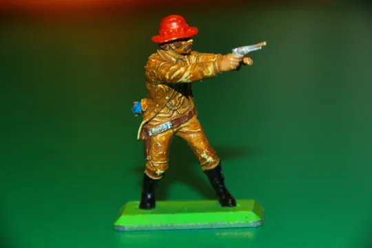 ковбой з револьвером BRITAINS 54мм Англія ОРИГІНАЛ Ціна