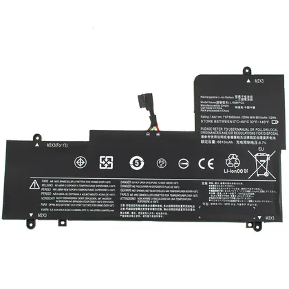 фото, Батарея для ноутбука LENOVO L15M4PC2 (Yoga: 710-14ISK, 710-15ISK, 710-15IKB) 7.64V 6810mAh 52Wh Black
