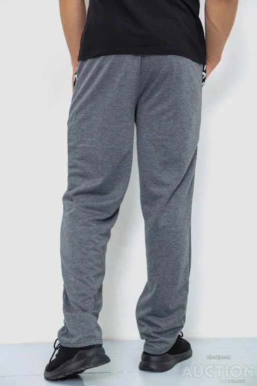 Спорт штаны мужские, цвет серый, 244R41125 Продаж
