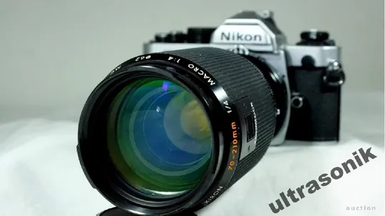 Об'єктив Nikon Ai-s телеобъектив Kiron 70-210mm f/4.0 MC Macro Ф62mm kino precision Вживане Ціна