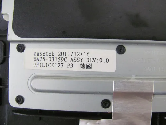 357-3 панель палмрест тачпад з клавіатурою BA75-03159C для SAMSUNG NP300V3A 300V оригінал Інтернет-аукціон