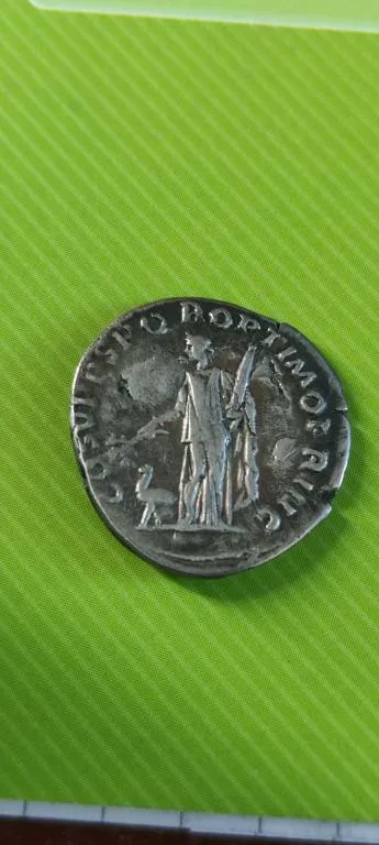 Купити "Счастливая Аравия", монета Рима денарий, серебро, Верблюд, император Траян rc738