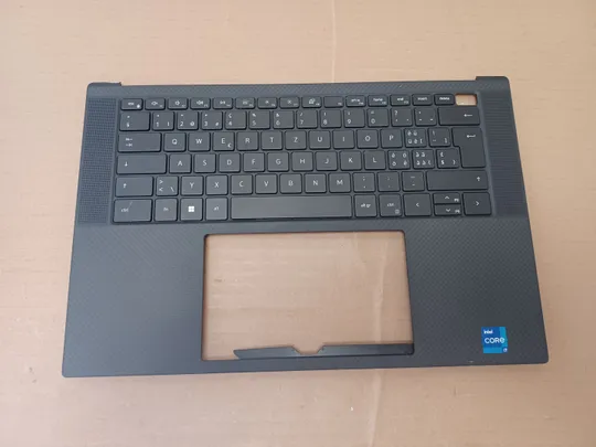 номер1051-6 корпус кришка 0TJP2V AQ3RH000112 з клавіатурою 0DYC5H PK33RH2A20  для Dell XPS 15 9500 9510 PRECISION 5550 5560 Палмрест корпус топкейс Верхня панель палмрест cover-C оригінал Ціна