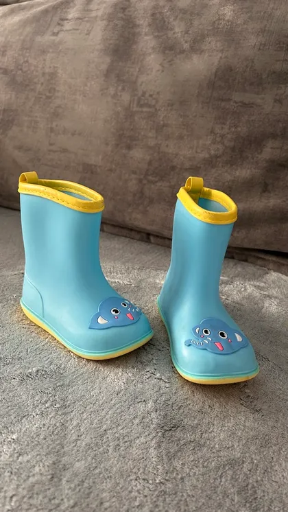 фото, Гумові дитячі чоботи