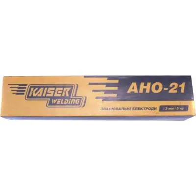 Электроды Kaiser АНО-21 4,0мм уп. 5,0кг (108617) Ціна