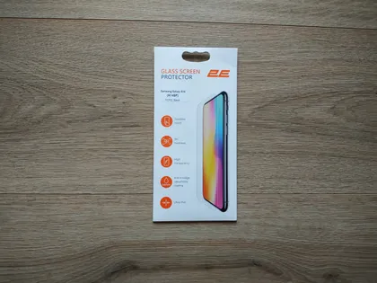 фото, Захисне скло 2E для Samsung Galaxy A14 A145 F защитное стекло (2E-G-A14-SMFCFG-BB)