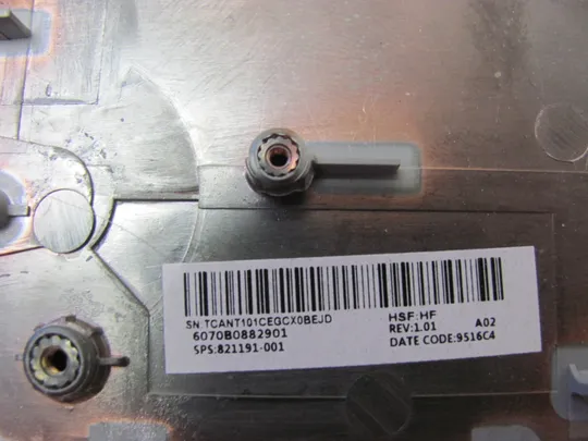 номер1010-1 корпус кришка Палмрест корпус топкейс Верхня панель палмрест cover-C 6070B0882901 821191-001 для HP EliteBook 850 G3 755 G3 850 G4  оригінал Недорого