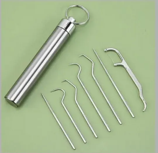 новий Набір для чищення зубів із 7 інструментів  nt743 Ціна