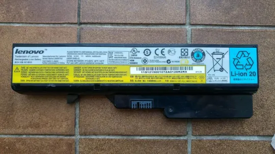 Li-Ion Аккумулятор Lenovo Type FRU LO9S6Y02 48WH 4400MAh 10.8V к ноутбукам Lenovo Y470, G570, V560, Ціна