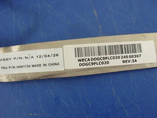 №89-22 шлейф 04W1728 для LENOVO L420 L412 L420 L421 оригінал Продаж