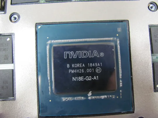 767-25 відеокарта РОБОЧА  DDQ70 LS-G88BP RTX 2070 RTX2070 8GB  для  Dell Alienware Area 51m R1 R2  оригінал З аукціону