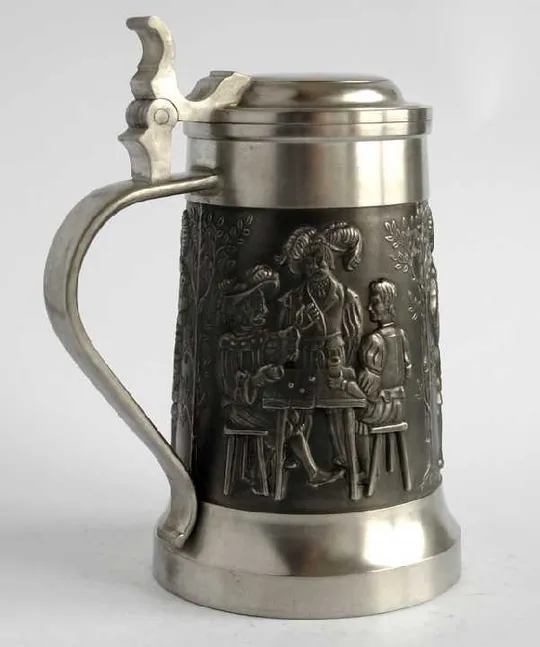 Олов'яний кухоль 800 мл Auerhahn Exclusiv Germany З аукціону