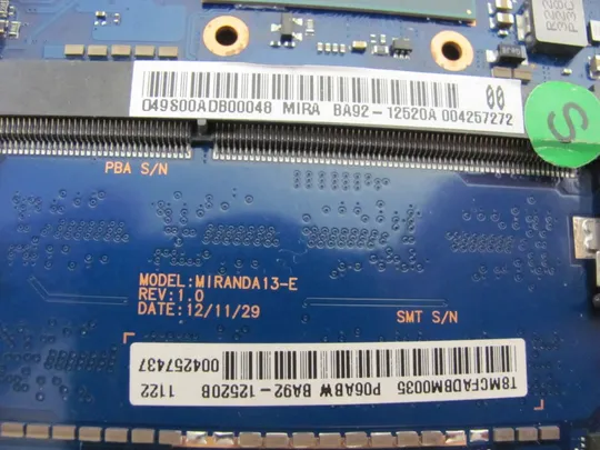 549-8 материнська плата SR0XL I5-3337U РОБОЧА BA92-12520B для SAMSUNG NP730U3E NP730 оригінал На торгах