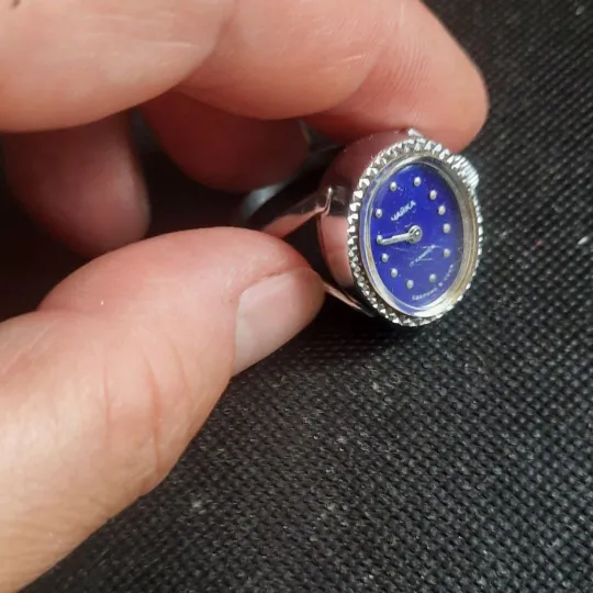 Годинник -каблучка Чайка СССР Часы-кольцо чайка СССР,на ходу. Продаж