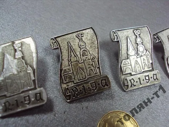 знак рига архитектура лот 6 шт №9785 З аукціону
