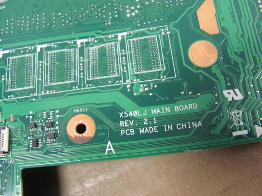 766-9 материнська плата SR27G  i3-5005U для ASUS X540 R540 K540 F540  оригінал Характеристики