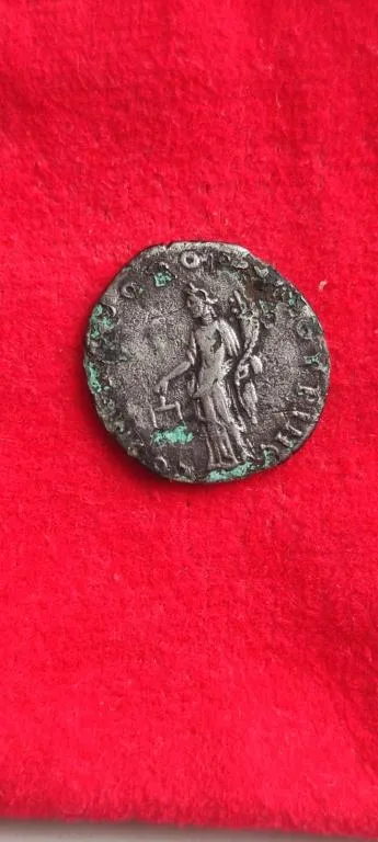Денарий Древнего Рима богиня Равенства, монета серебро , император Траян tff41 1650грн Продаж