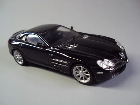 машинка mercedes mclaren slr черный 1:43 высота 3,2 см, длина 10,5 см №9493 Інтернет-аукціон