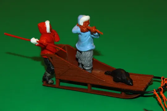 свопети чукчі на санях та пінгвіни TIMPO 54мм Великобританія УЦІНКА Інтернет-аукціон