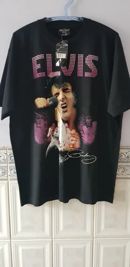 фото, Футболка "Elvis Presley" (100% cotton, XL, Thailand)