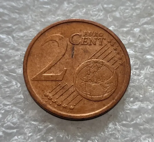 (6883) 2 євроценти 2002 Італія (2 евроцента 2002 Италия) З аукціону