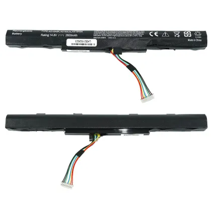 фото, Батарея для ноутбука ACER AS16A8K (Aspire F5-573G, E5-575G, E5-774, E5-774G) 14.8V 2600mAh Black