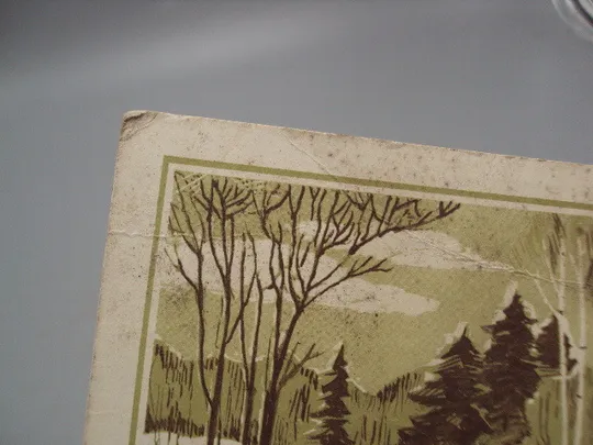 Открытка 8 марта природа березы река цветы художник И. Дергилев 1968 год №17944 З аукціону