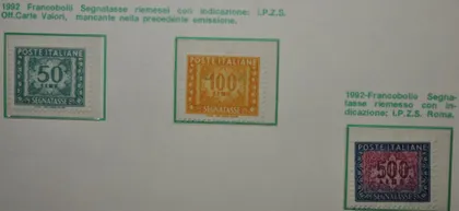 фото, Италия Стандарт 1992 MNH