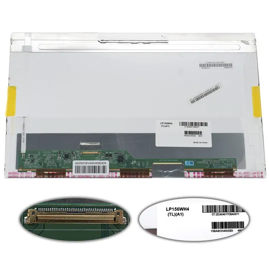 Матриця 15.6 LP156WH4-TLA1 (1366*768, 40pin LED, NORMAL, глянцева, роз'єм ліворуч знизу) для ноутбука (renew) Ціна