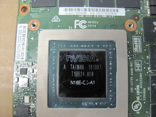 номер0141-14 відеокарта NVIDIA M4000M 4GB GDDR5 N16E-CQ3-A1 827227-001 для HP EliteBook ZBOOK 17 G3 оригінал З аукціону