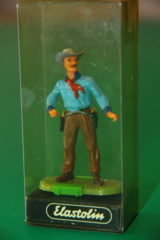 ковбой трапер № 54954 ELASTOLIN PREISER 70мм ФРН в упаковці Ціна