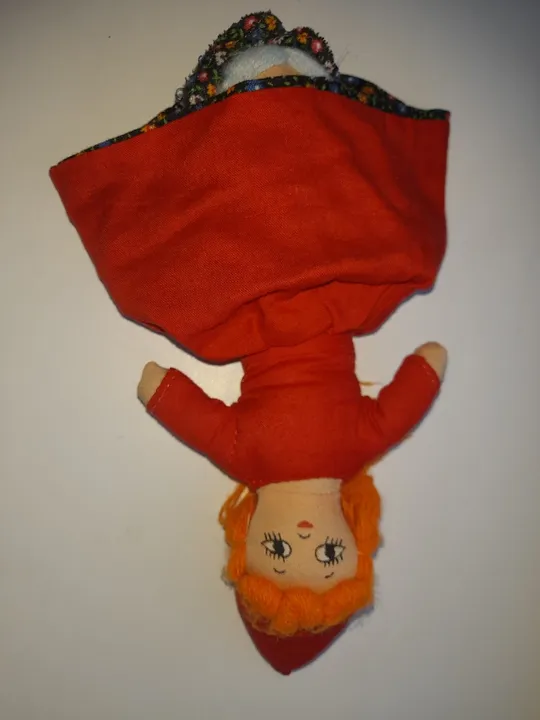 Вінтажна двостороння лялька-реверс З аукціону