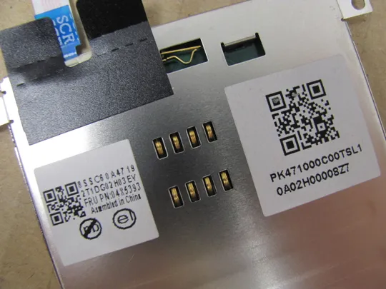 Купити 687-26 плата Smart Card Reader PK471000C00 04X5393 NBX0001N200 для Lenovo ThinkPad T490 T495 T590 P53S P43S P50 P51 P70 P71 L580 L590 EL580 X250 T480 оригінал