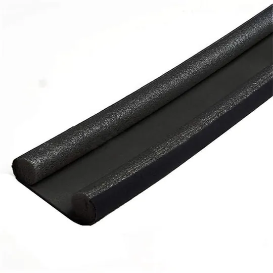 Гибкий утеплитель для дверей 93,5 см расстояние между валиками 4 см Темно-серый З аукціону