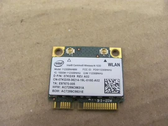 номер0032-24 WI-FI адаптер 07KGX9 для Dell VOSTRO V131 V130 M5110 N7110 оригінал Продаж