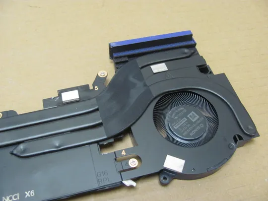 номер0969-7 система охолодження Кулер Охолоджувальний блок Охолоджувальна система Кулери та системи охолодження Охолодження материнської плати cooling system 0DFWGV  для Dell Inspiron G16 7630  оригінал З аукціону