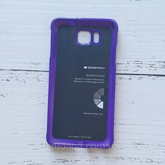 Купити Чохол Samsung G850 Galaxy Alpha силіконовий для телефона Фіолетовий