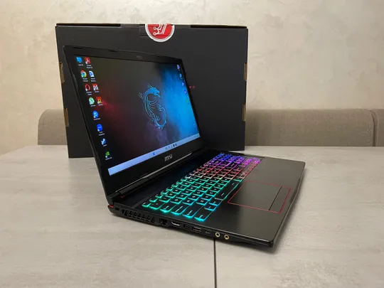 Ігровий ноутбук MSI GE63 Raider RGB 9SG, 15,6 FHD IPS 144Hz, i7-9750H, 32GB, 512GB SSD + 1TB, nVidia GeForce RTX 2080 8GB З аукціону