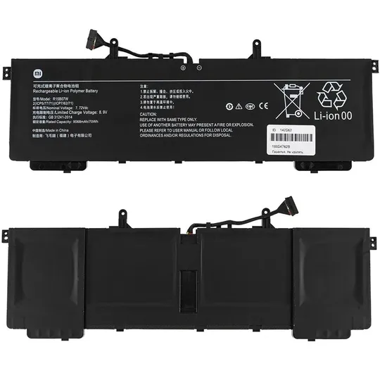 Оригінальна батарея для ноутбука Xiaomi R15B07W (RedmiBook Pro 15 XMA2007) 7.72V 9068mAh 70Wh Black Ціна