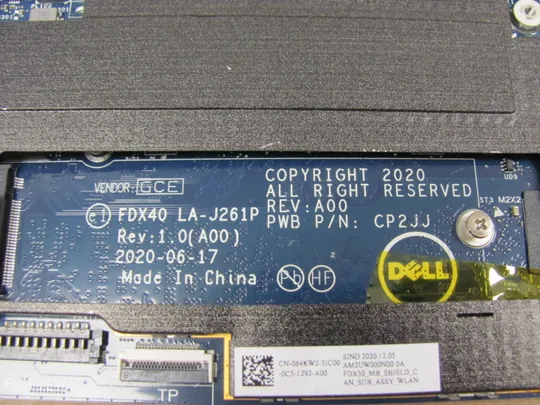 753-28 материська плата робоча FDX40 LA-J261P SRGKY  i5-10210U для Dell Latitude 7310 E7310  оригінал Продаж