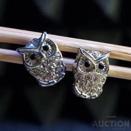 фото, Сережки сови