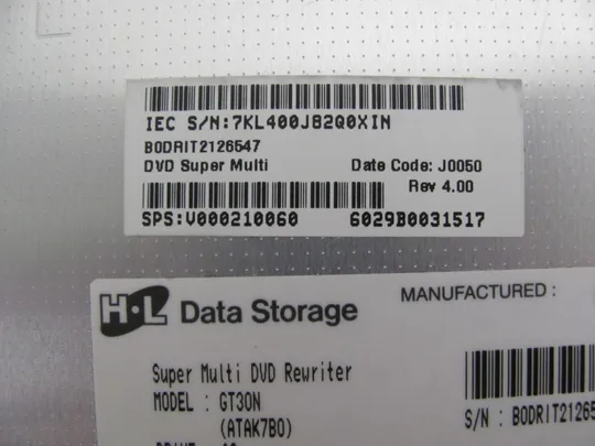 номер0286-30 DVD привід для oshiba Satellite C650 C655 оригінал Де купити